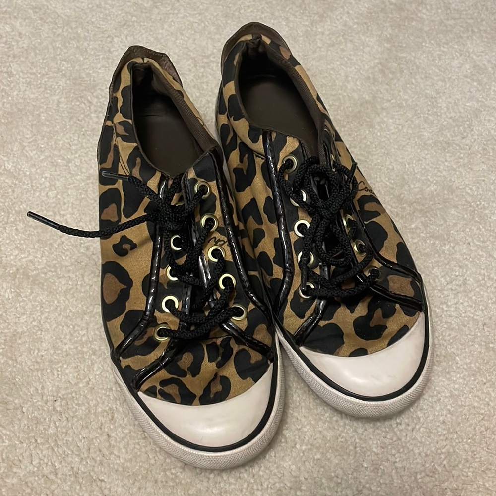 COACH cheetah prints Shoes